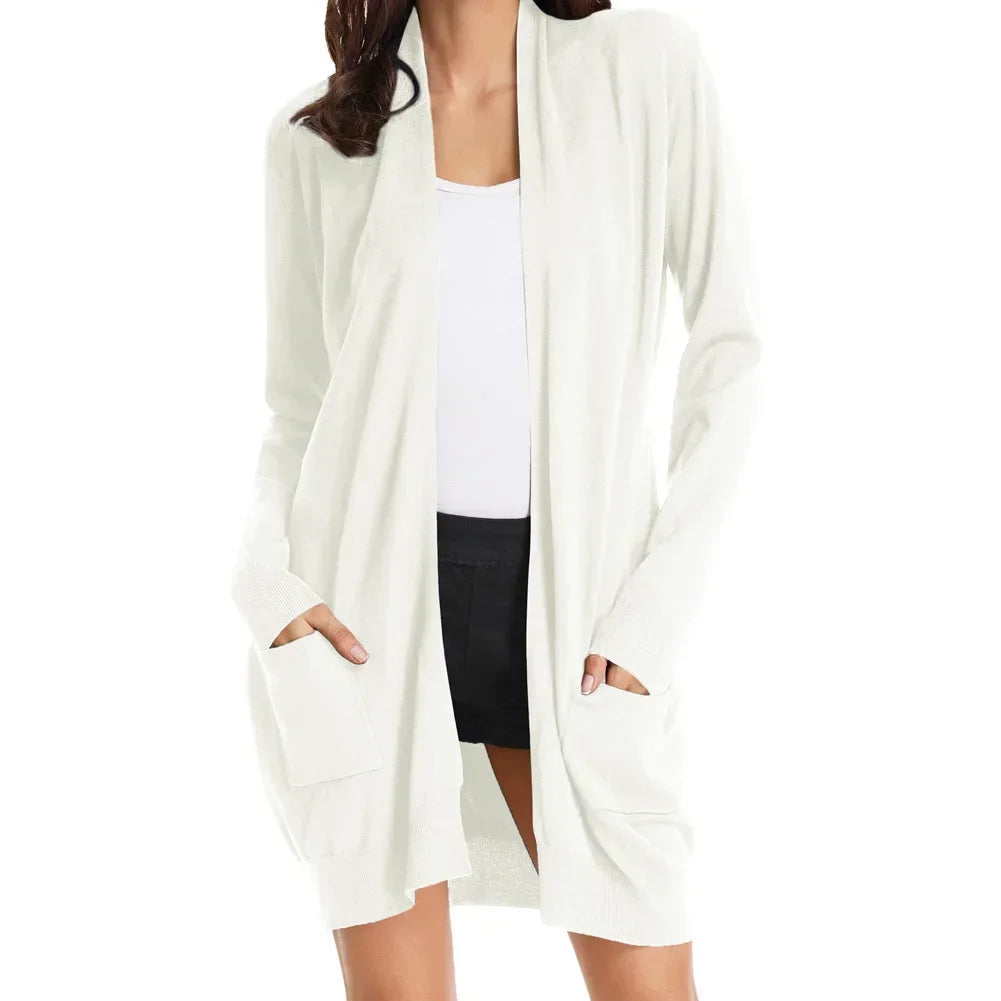 Cardigan manches longues pour femmes