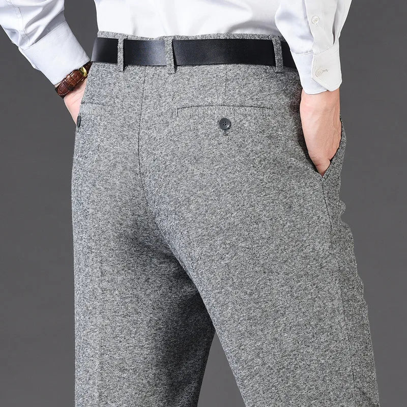 Pantalon de costume en cachemire pour hommes