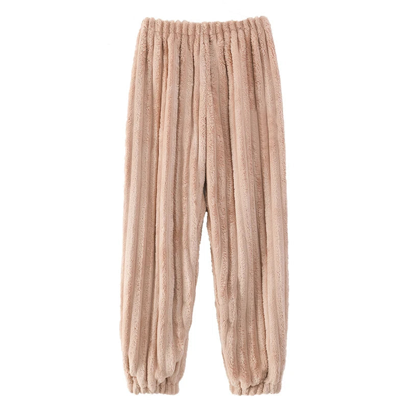 Pantalon de pyjama en glouton d'hiver pour femmes