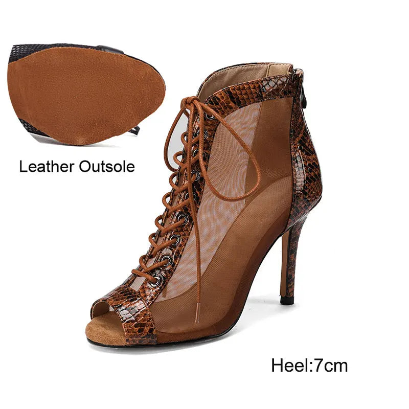 Bottines à talons pour femmes