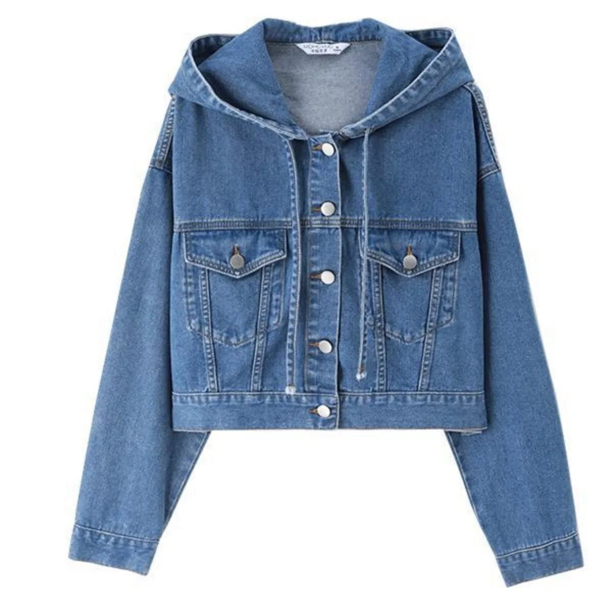 Veste en Jean à capuche pour femmes