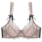 Soutien-gorge push-up en dentelle grande taille pour femmes