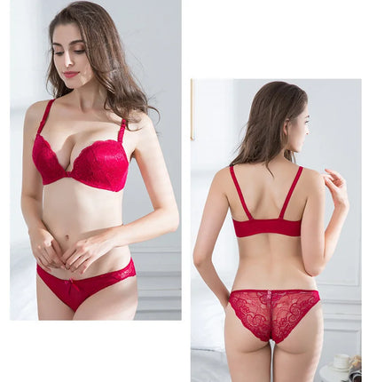 Soutien-gorge Push-Up en dentelle pour femmes