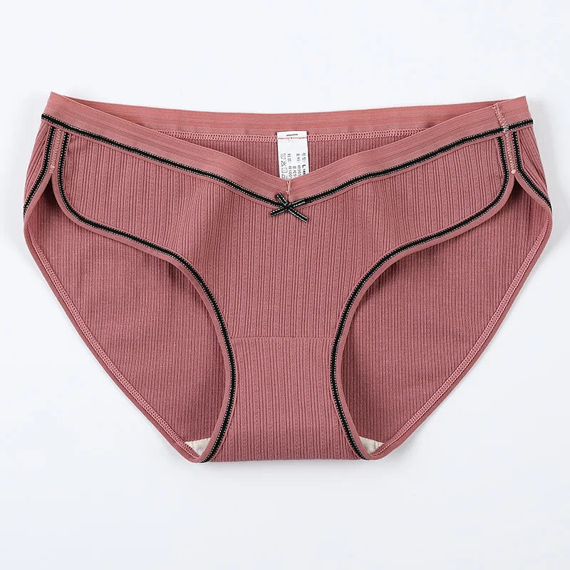 Sous-vêtements pour femmes soie coton antibactérien sexy culotte