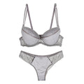 Ensemble culotte et soutien-gorge Push-Up pour femmes