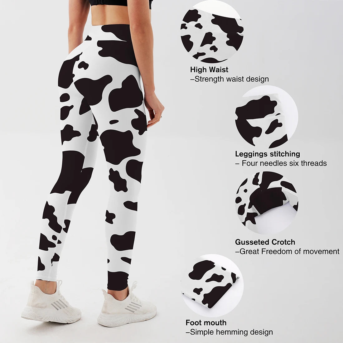 Leggings College taille haute pour femmes