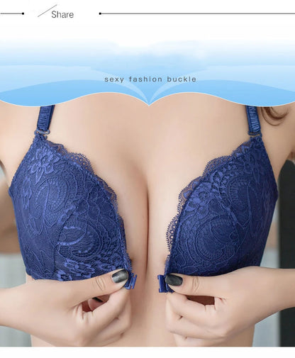 Soutien-gorge Push-Up en dentelle pour femmes