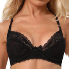 Soutien-gorge en dentelle sexy surdimensionné pour femmes