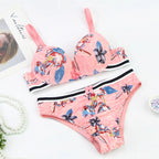 culottes et soutien-gorge transparent sans couture pour femmes