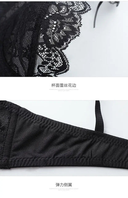 Soutien-gorge push-up en dentelle grande taille pour femmes