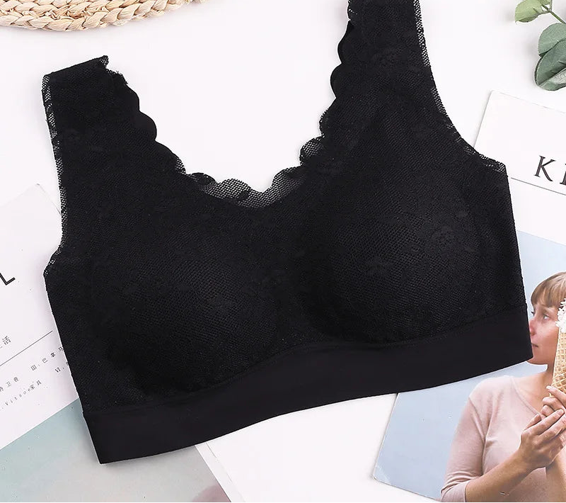 Soutien-gorge sans coutures grande taille 3XL 4XL pour femmes