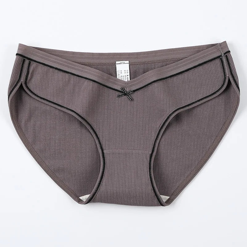 Sous-vêtements pour femmes soie coton antibactérien sexy culotte