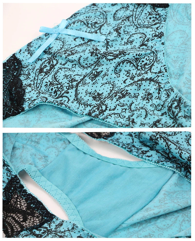 Ensemble de soutien-gorge imprimé femmes