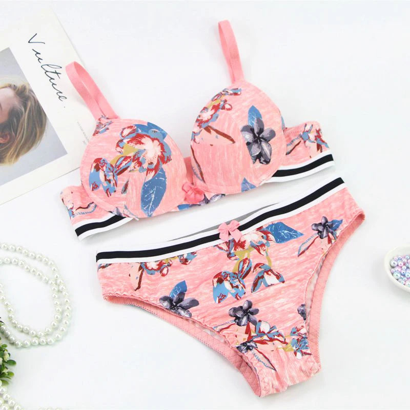 Ensemble de lingerie ultra-mince en gaze transparente pour femmes