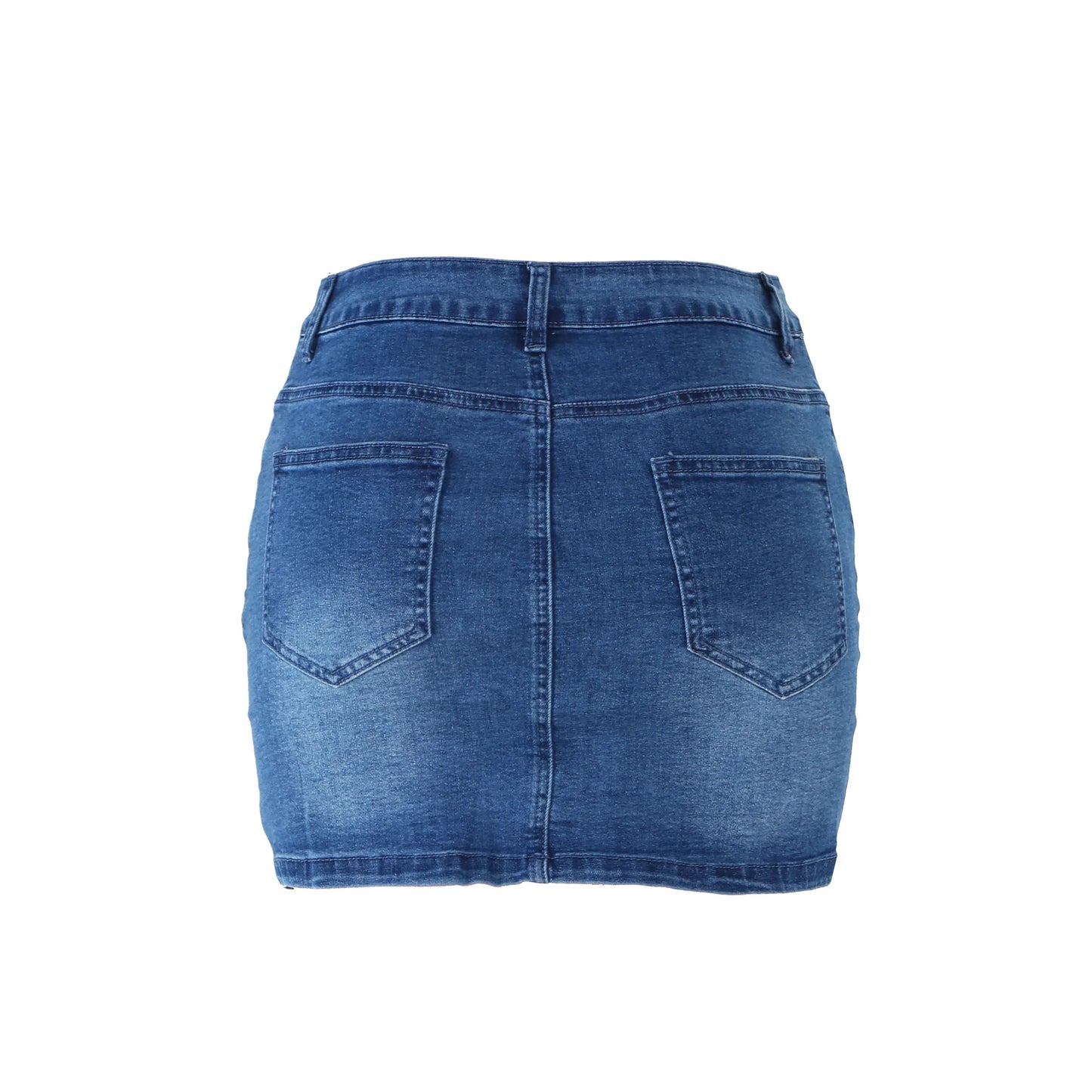 Jupe Courte Pour Femmes en jeans