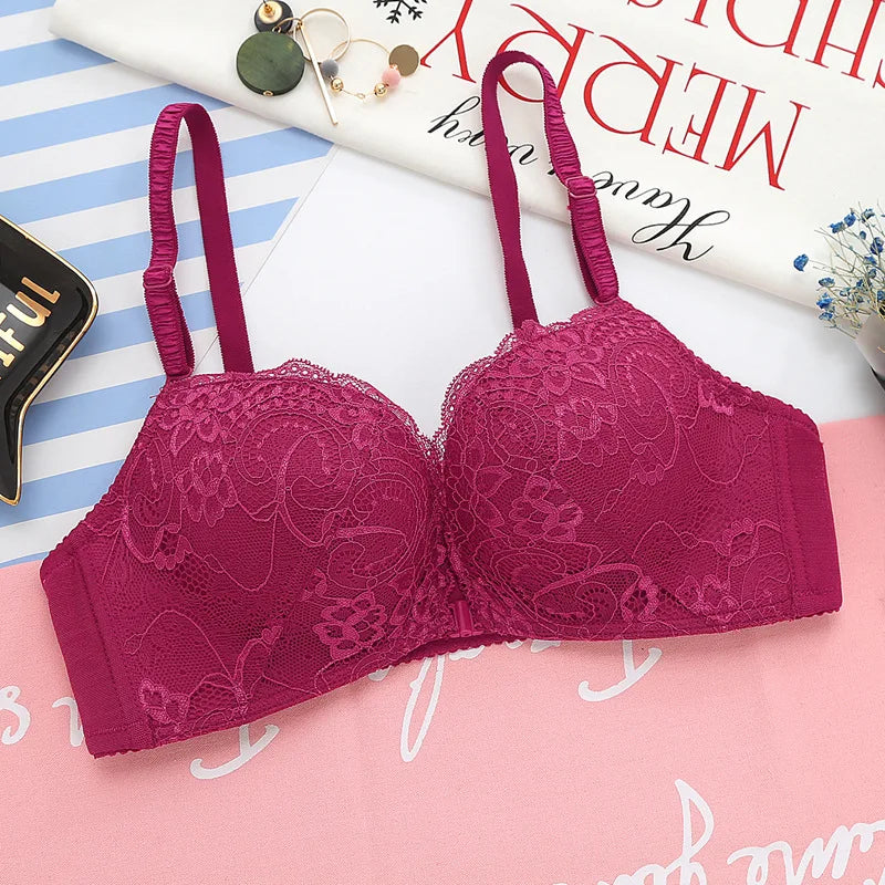 Soutien-gorge Push-Up en dentelle pour femmes