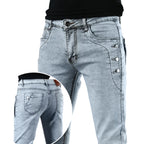 Jean slim extensible pour hommes