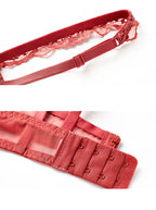 Soutien-gorge sexy grande taille en dentelle pour femmes