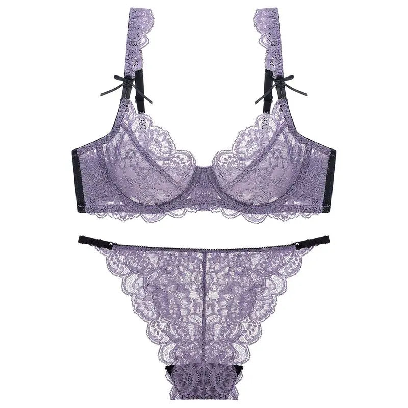 Ensemble de lingerie sexy en dentelle pour femmes