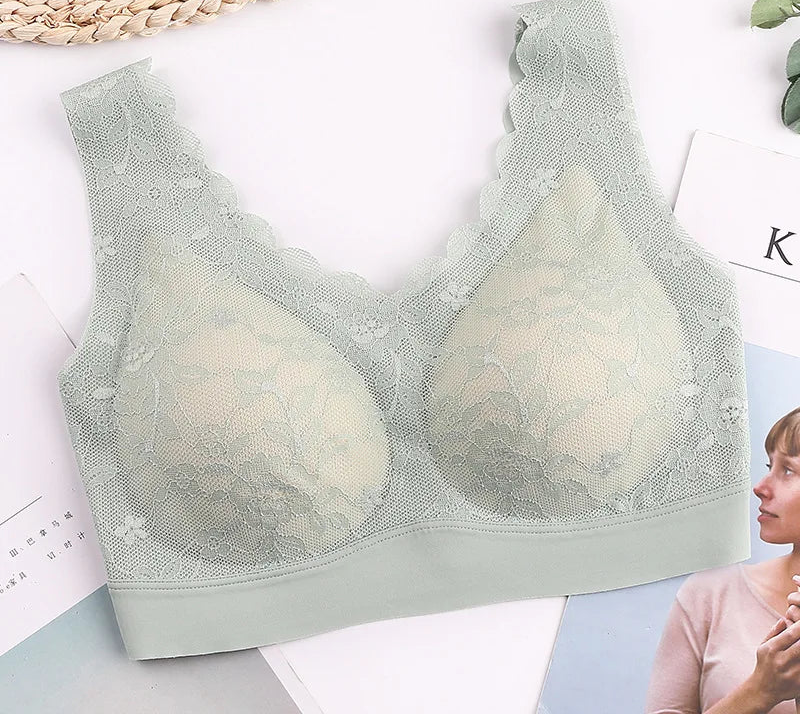 Soutien-gorge sans coutures grande taille 3XL 4XL pour femmes