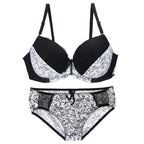 Ensemble de soutien-gorge imprimé femmes