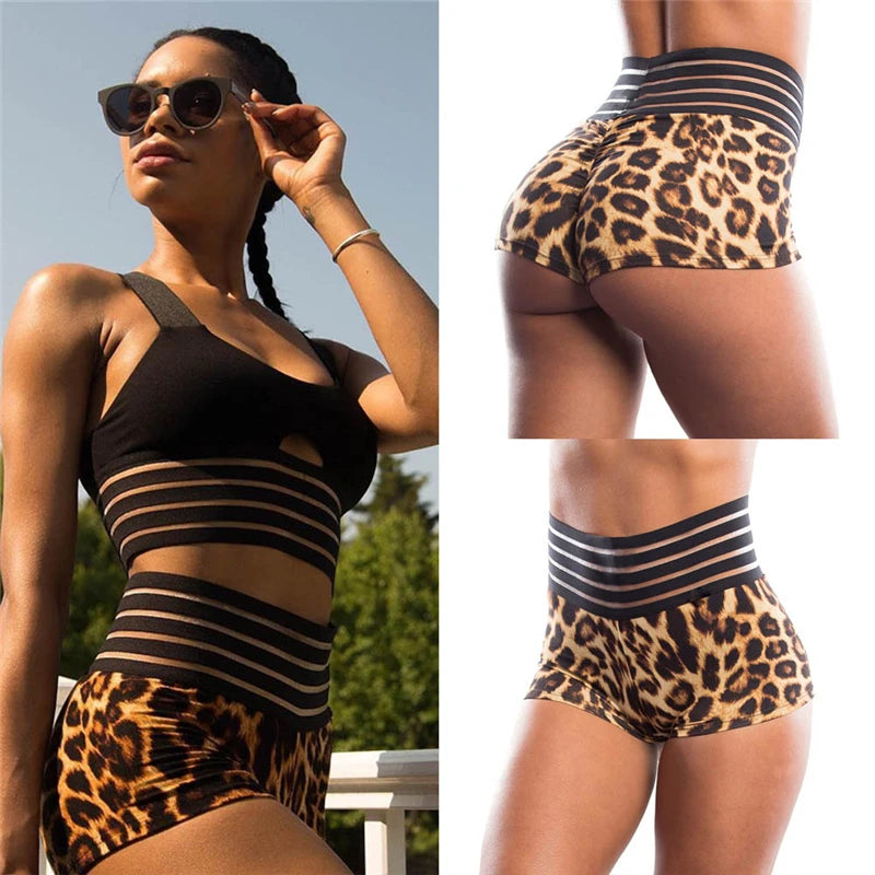 Short de sport taille haute pour femmes, Sexy, Push Up, fesses