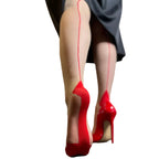 Bas de cuisse hauts transparents pour femmes