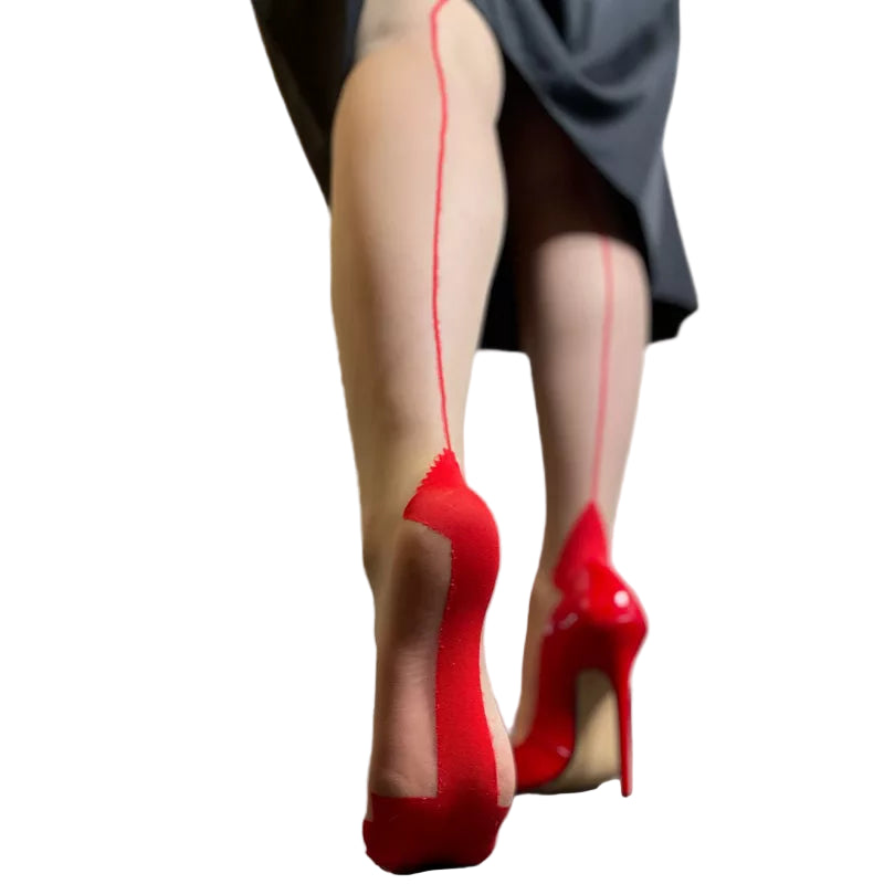 Bas de cuisse hauts transparents pour femmes