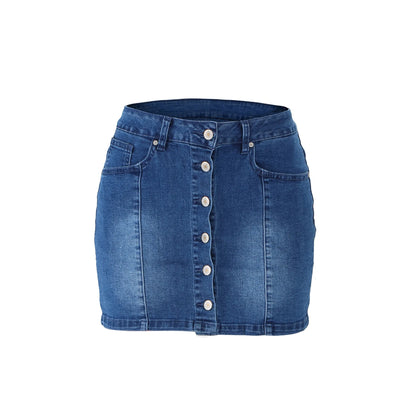 Jupe Courte Pour Femmes en jeans