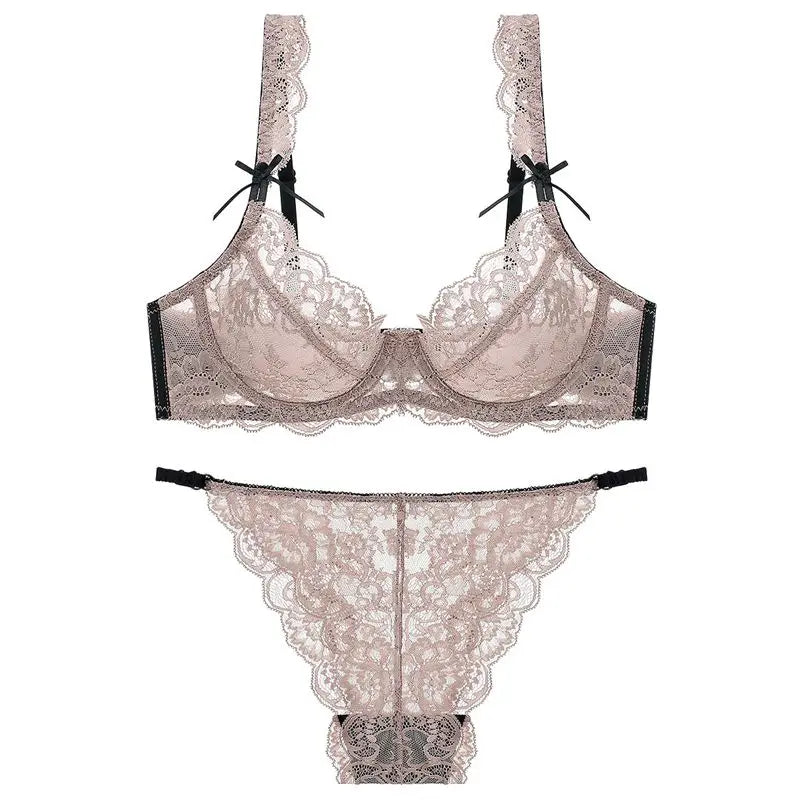 Ensemble de lingerie sexy en dentelle pour femmes