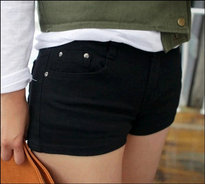 Shorts en jean décontractés pour femmes