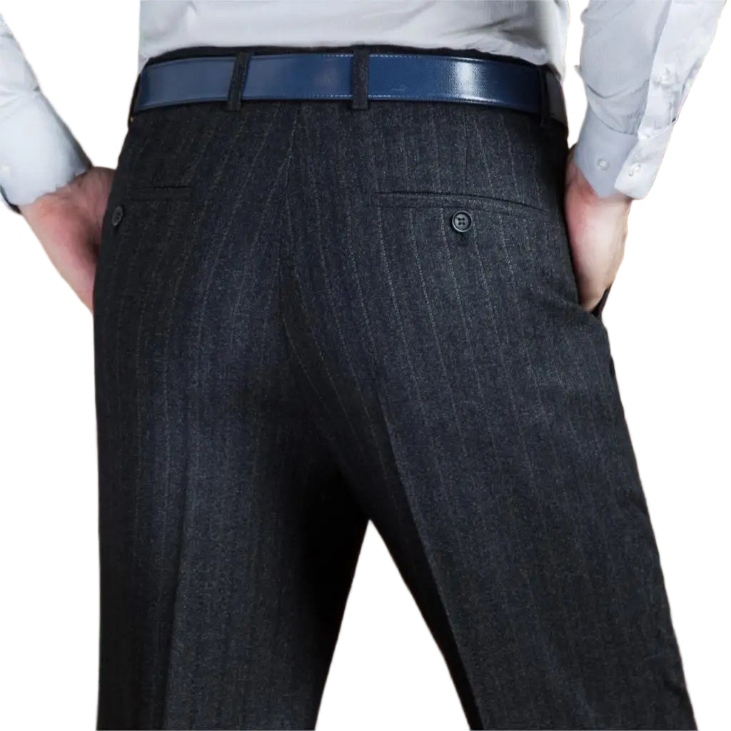 Pantalon de costume en cachemire pour hommes