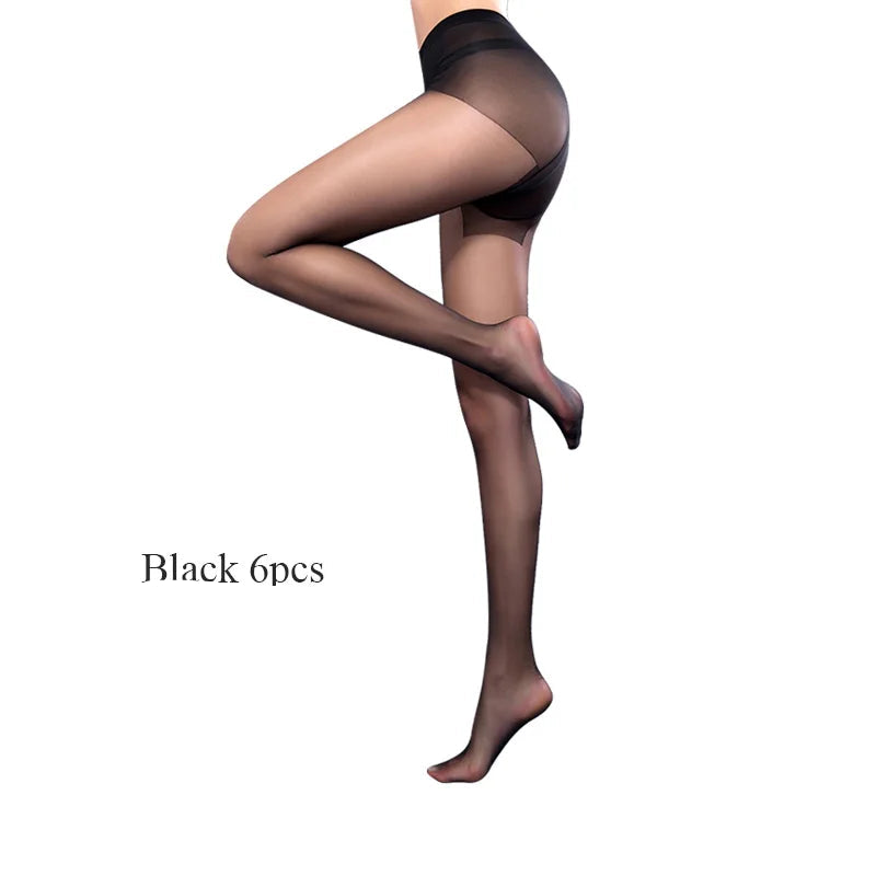 Collants extensibles en nylon pour femmes