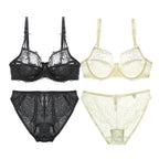 Ensemble de sous-vêtements en dentelle pour femme