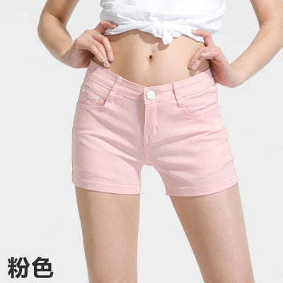 Shorts en jean décontractés pour femmes