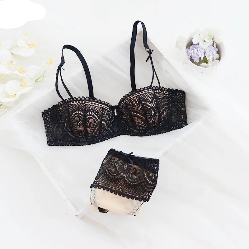 Ensemble de sous-vêtements sexy en dentelle pour femmes