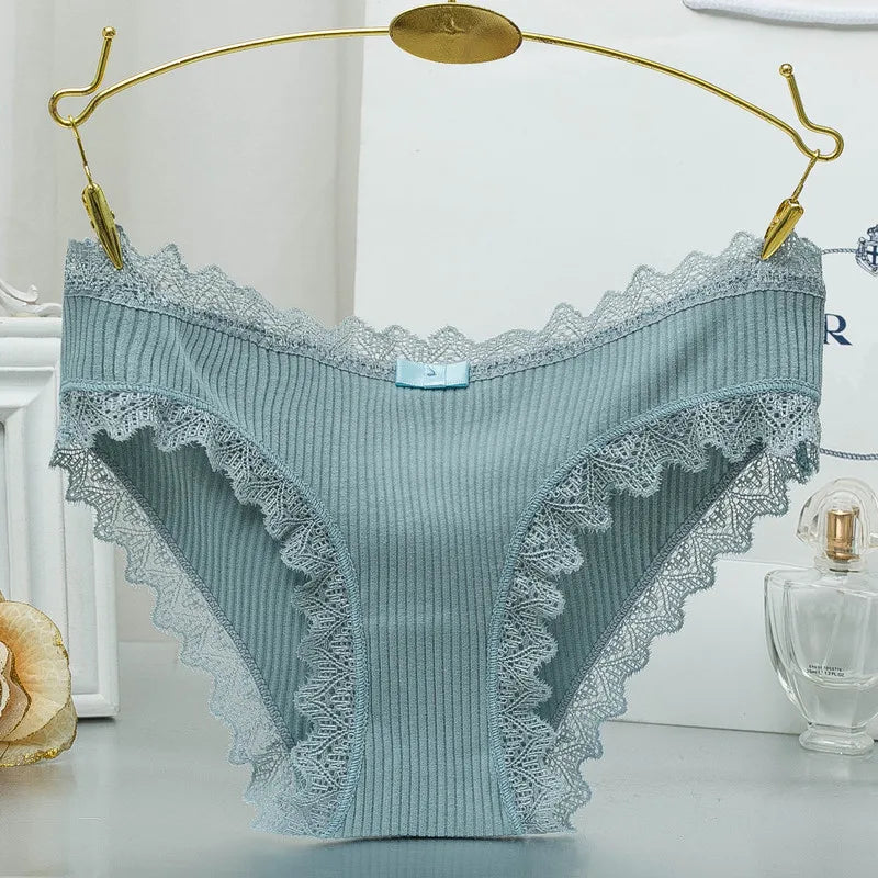 Culottes pour femmes en coton Sexy en dentelle