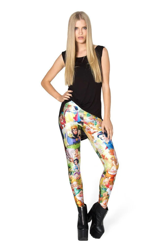 Leggings College numériques 3D pour femmes