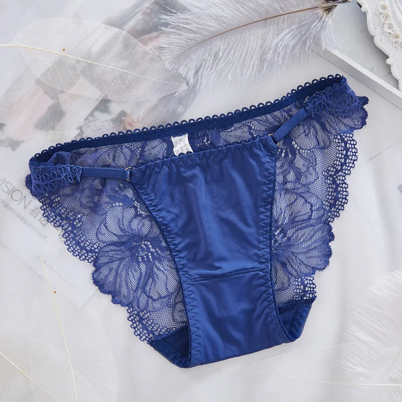 Sous-vêtements pour femmes sexy en dentelle transparent sans couture