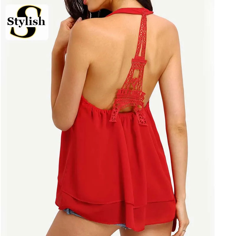 Chemise en mousseline de soie pour femme