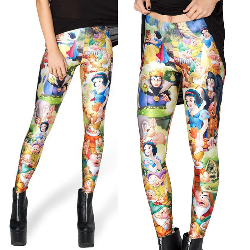 Leggings College numériques 3D pour femmes