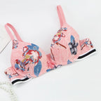 Ensemble de lingerie ultra-mince en gaze transparente pour femmes