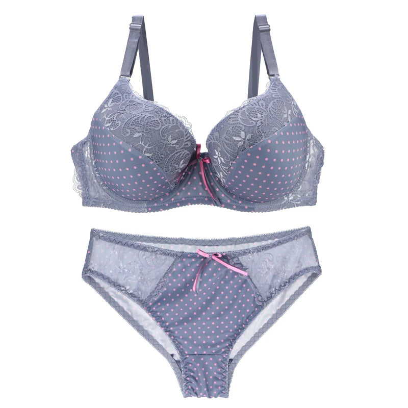 Soutien-gorge push-up sexy sans coutures en dentelle pour femmes