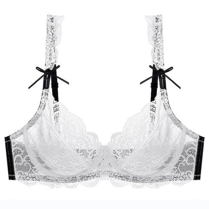 Soutien-gorge push-up en dentelle grande taille pour femmes