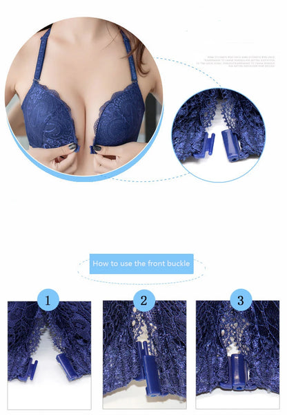 Soutien-gorge Push-Up en dentelle pour femmes