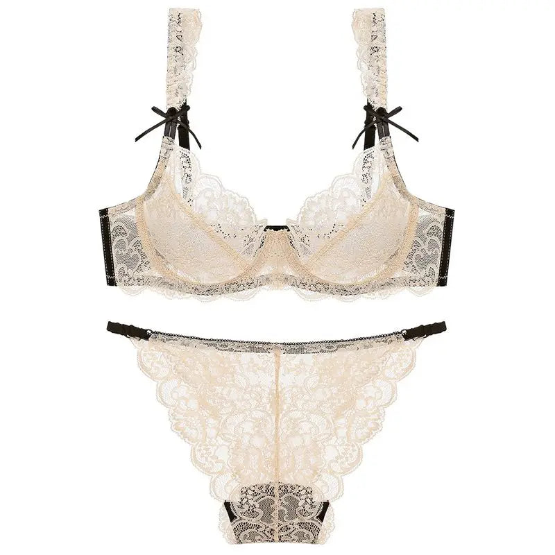 Ensemble de lingerie sexy en dentelle pour femmes