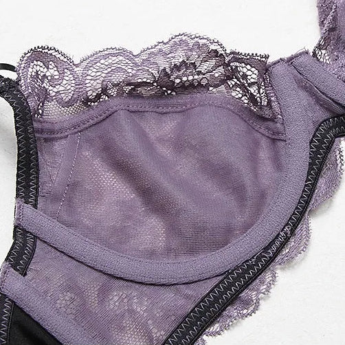 Soutien-gorge en dentelle ultra fin et épais pour femmes