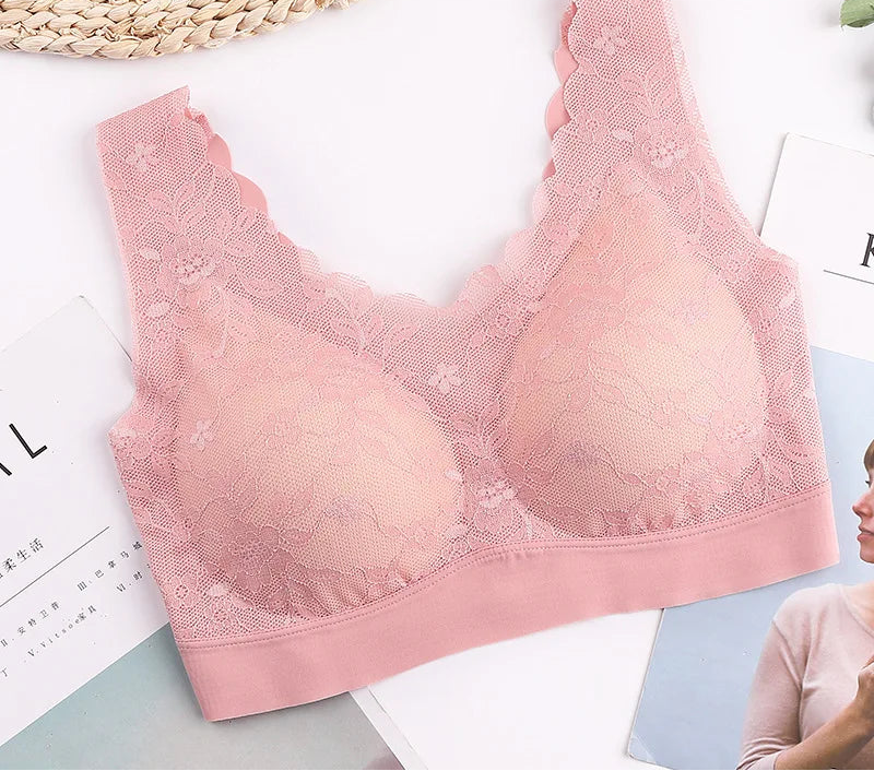 Soutien-gorge sans coutures grande taille 3XL 4XL pour femmes