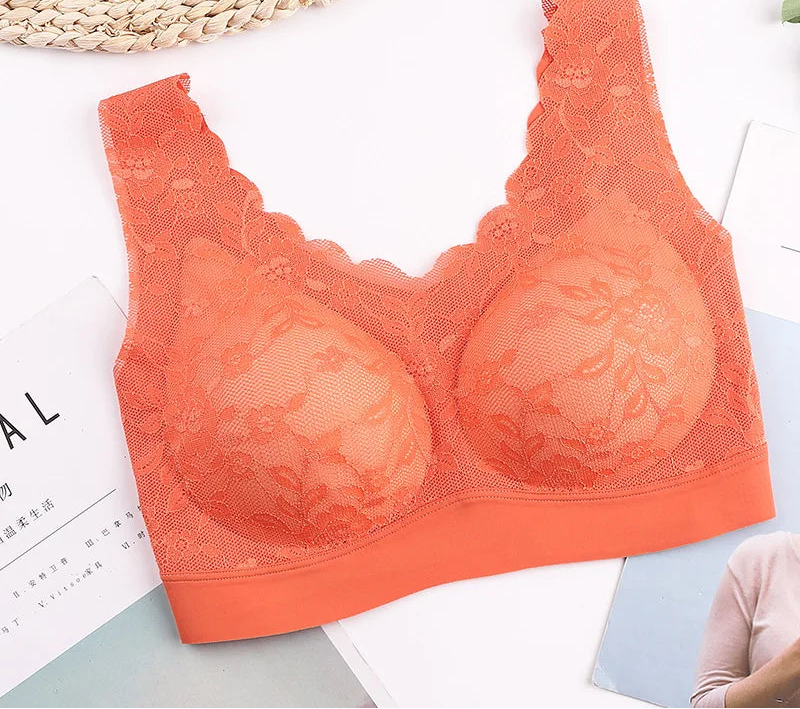 Soutien-gorge sans coutures grande taille 3XL 4XL pour femmes