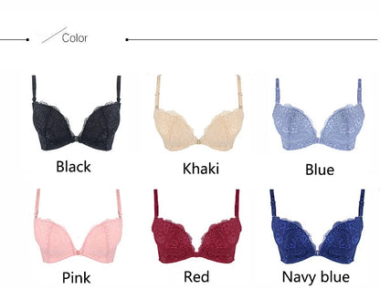 Soutien-gorge Push-Up en dentelle pour femmes